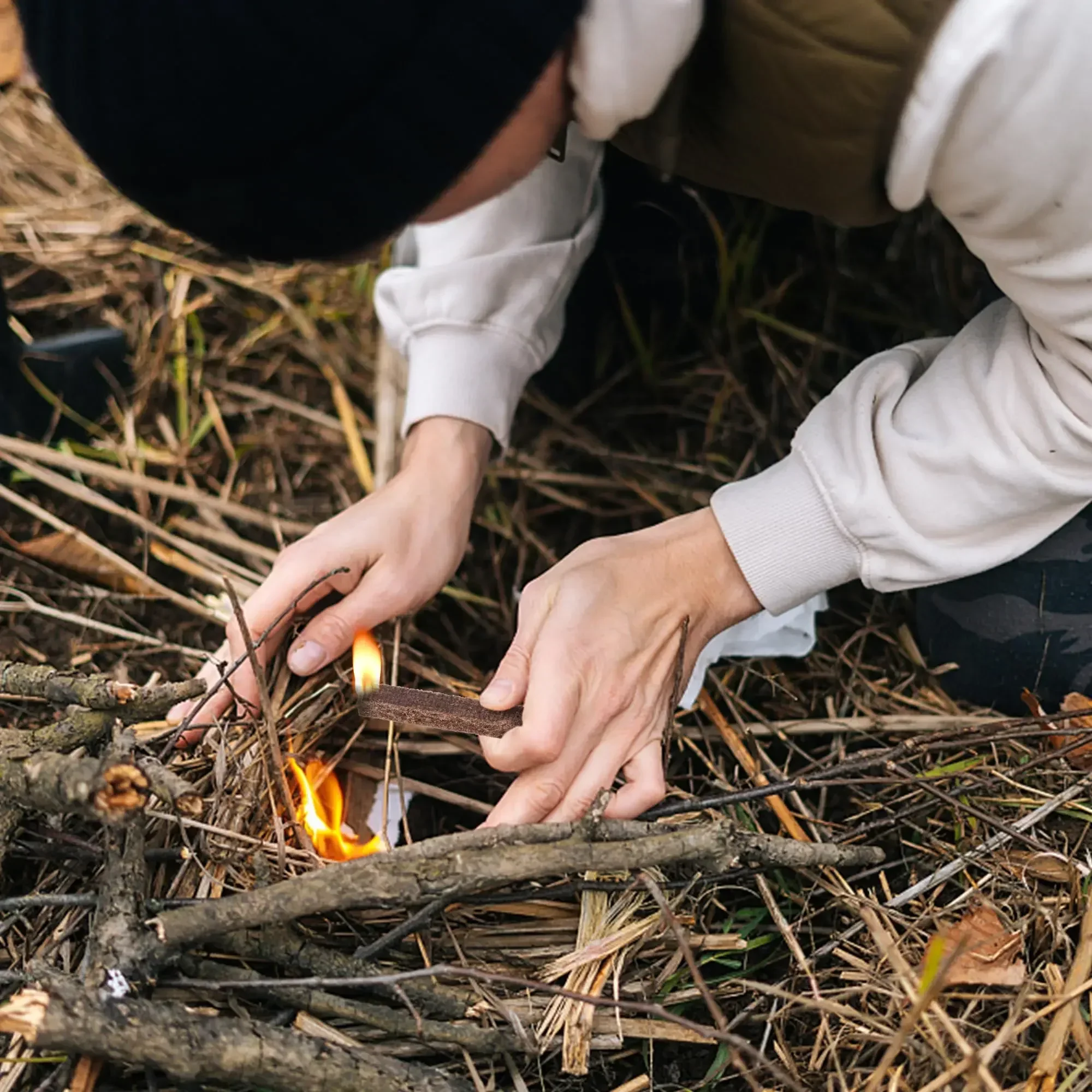 Camp Fire Charcoal Starter Sticks-Fire Starters Charcoal for Fireplace,   Charcoal Chimney, Wood Stove,BBQ Accessories