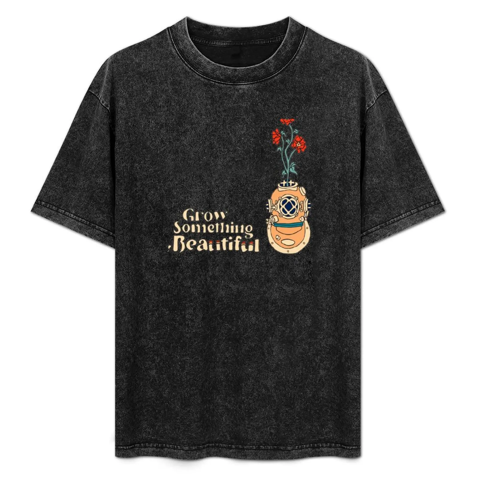 

Grow Something Beautiful T-Shirt Trendy Pattern T-Shirt for Men