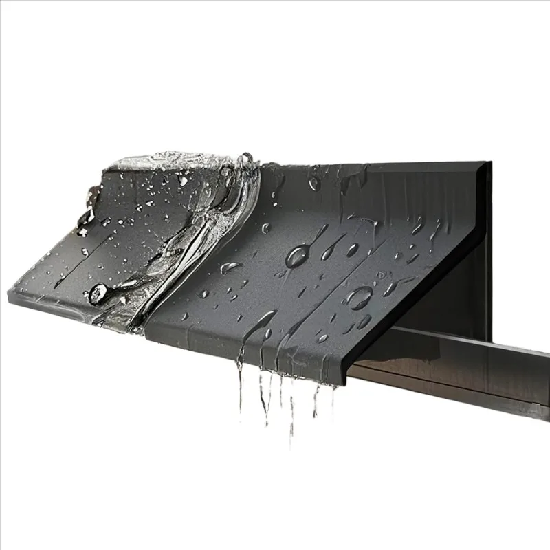 Flexible self-adhesive waterproof rubber window sill anti-drip strip, effectively prevent water droplets and seal doors