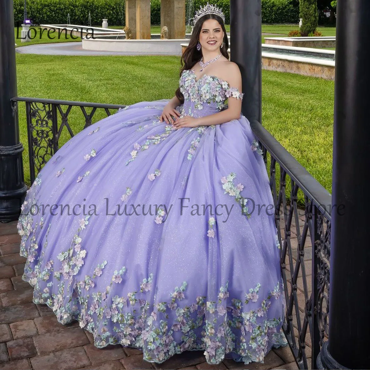 

Mexican 2024 Quinceanera Dress Sweet 15 16 Ball Gown Lace Strapless Applique Off The Shoulder Tiered Corset Vestidos De 15 Años