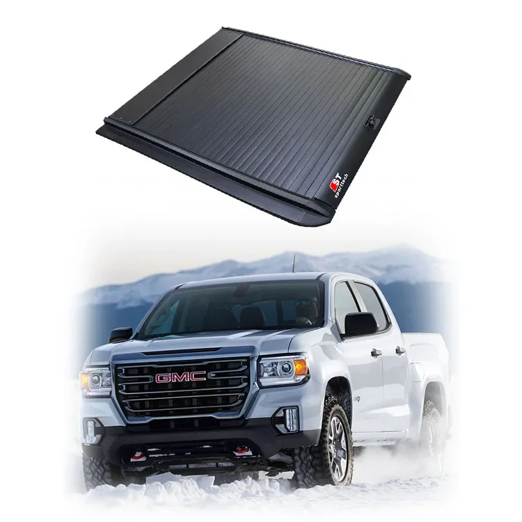 Exterior Accessories Wholesale Manual password lock Truck Cover Pickup Retractable Tonneau Cover for GMC Sierra/ Canyon/topkick