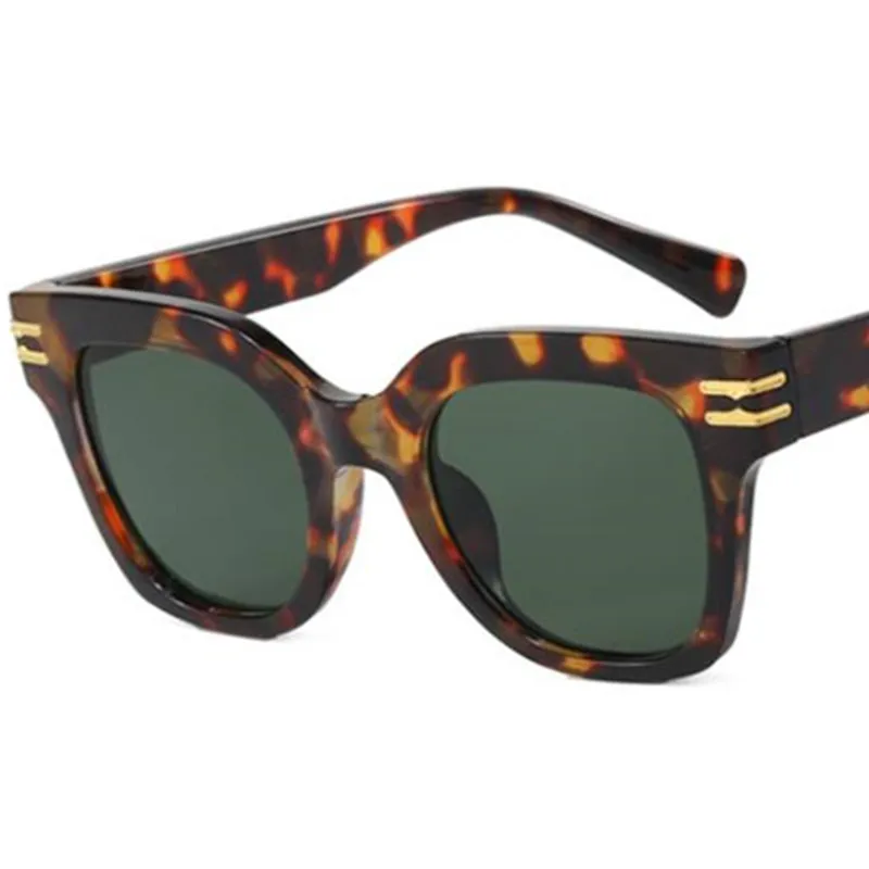 

НОВЫЕ солнцезащитные очки «кошачий глаз» с увеличенной оправой, защита от УФ-излучения, квадратные очки, простые женские очки для вождения