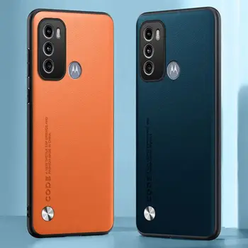 適用於摩托羅拉 Moto G60 的豪華皮革手機殼,適用於摩托羅拉 G60 G40 Fusion 的矽膠防震保護套 8 最佳銷售 摩托羅拉 Moto G60 手機殼 - №4