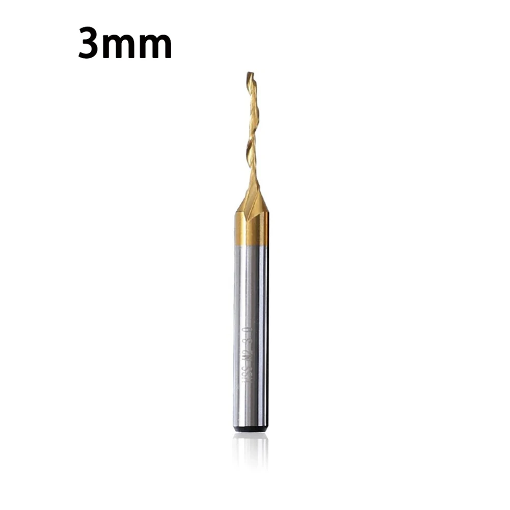 For Extrusion Spiral End Mill Reliable Copper For Cutting Aluminum High Speed Steel Replacement 3/4/5/6/8/10/12mm