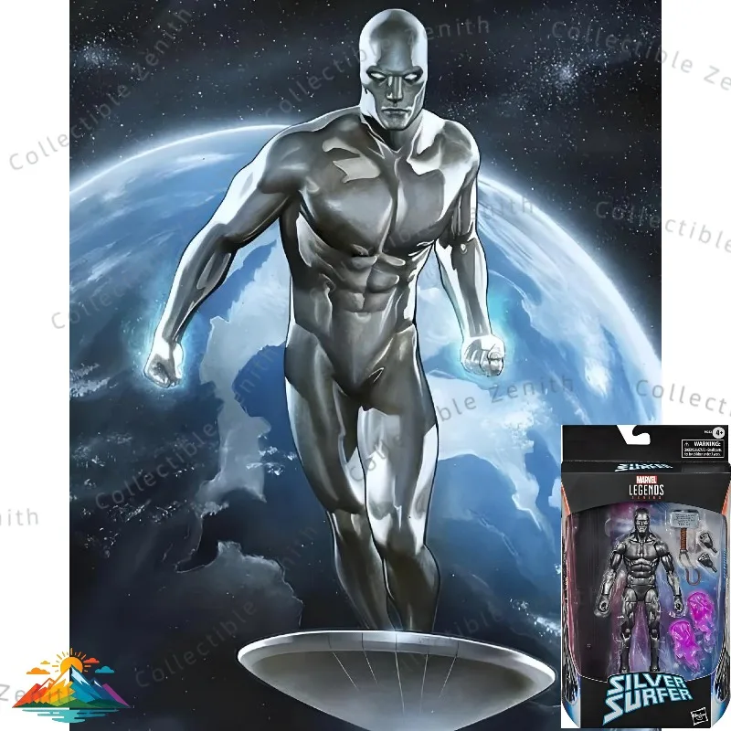 

【IN STOCK】Hasbro Marvel Legends Silver Surfer (With Mjolnir) 6-Inch Action Figure
