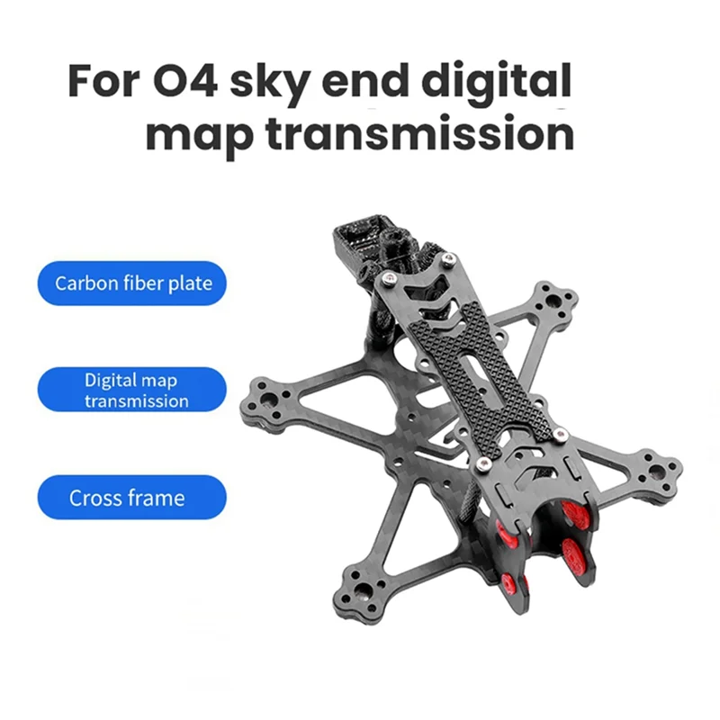 JABS-Fi-100 2 Inch Propeller Frame Kit For DJI O4 Air Unit FPV RC Racing Drone For Caddx Nebula 1206 1303 1306 1404 Motors