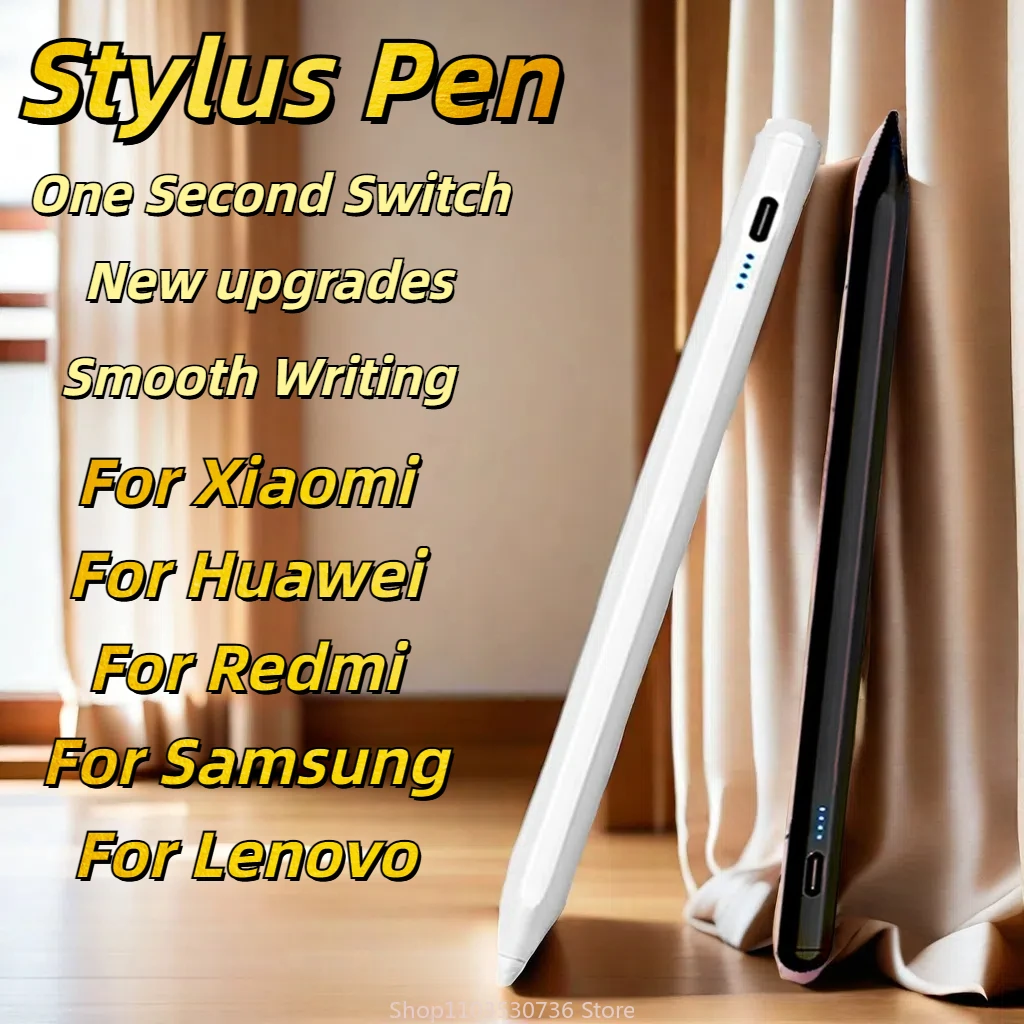 

for xiaomi Pad 5 Stylus Pen For Samsung Pad without Palm Rejection Tilt,for Honor Redmi Pad pen for All Android Tablet Phone Pen