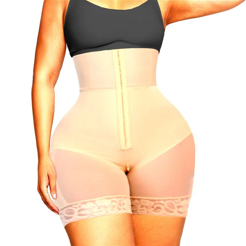 Fajas Colombianas cintura ad alta compressione Tummy Control mutandine corsetto Body Shaper vita Trainer per uso Post-chirurgico Shapewear