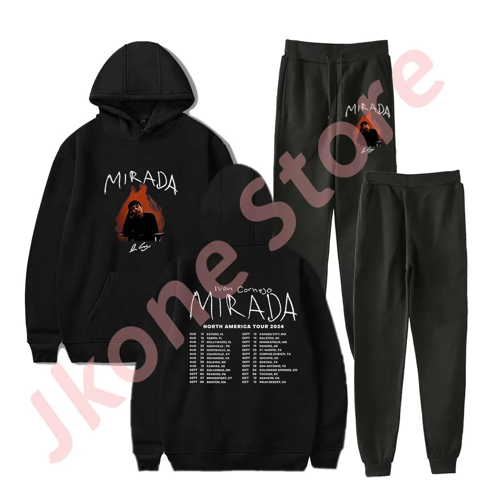 

Ivan Cornejo 2024 Mirada Tour Logo Merch Hoodies Jogger Pants Streetwear Set Cosplay Women Men Fashion Sweatshirts