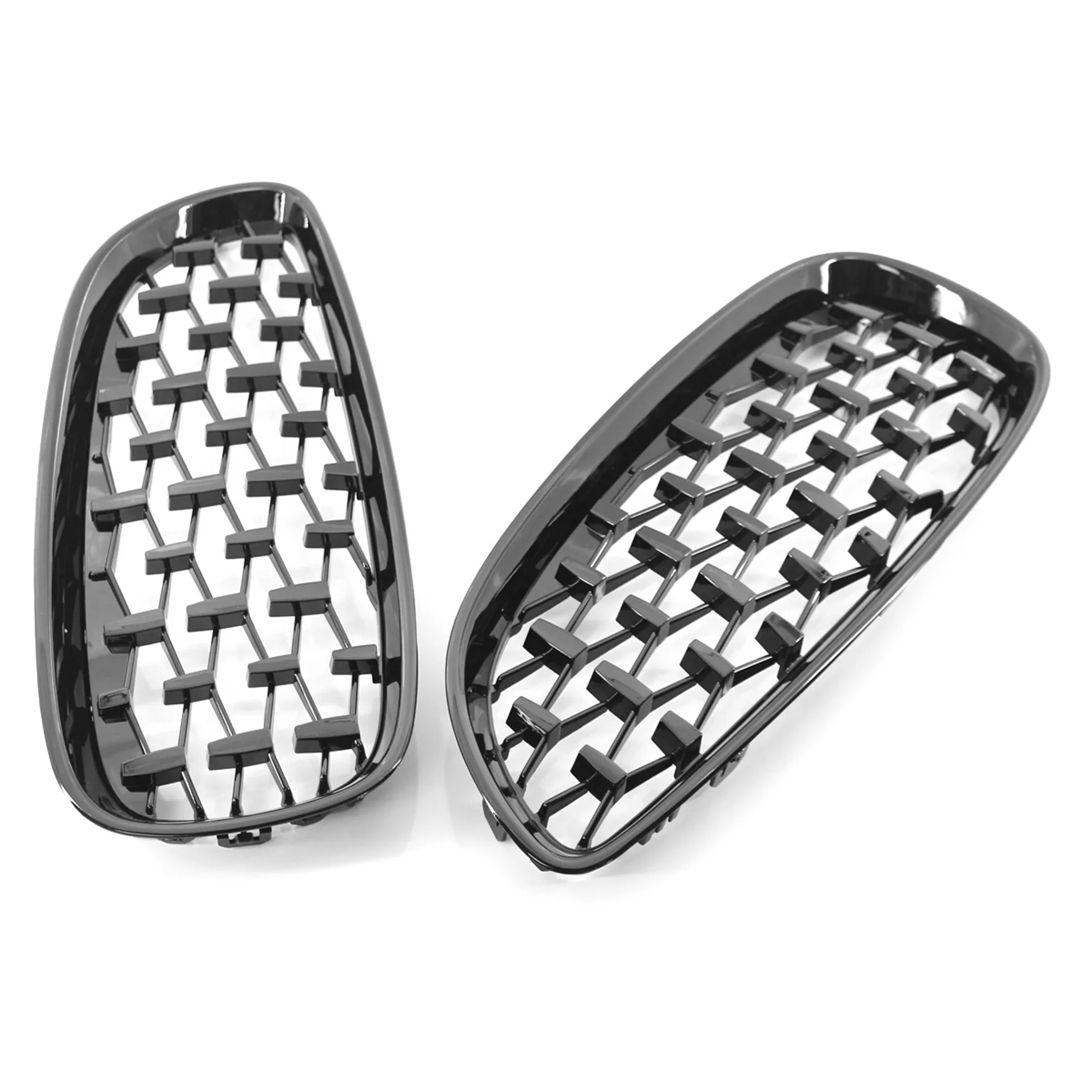

2Pcs Front Bumper Kidney Grille Racing Grills for-BMW Z4 E89 2009-2016 51137181547 51137181548