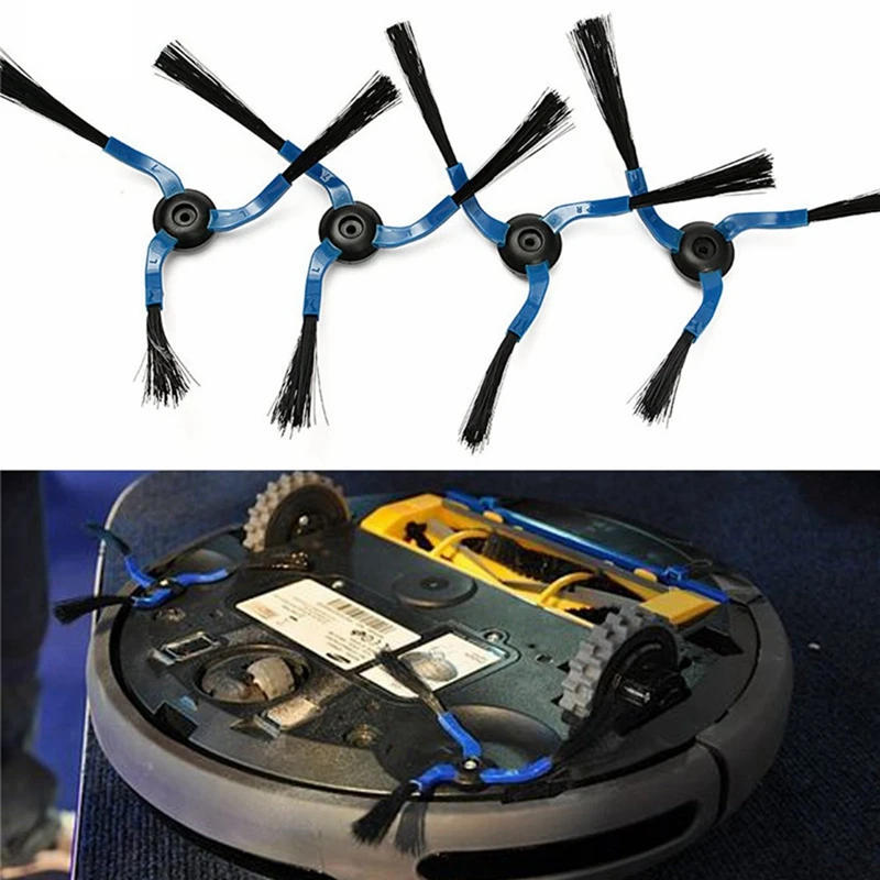 Набор боковых щеток, 8 шт., запасные части для Samsung Navibot SR8751, SR8752,SR8759, семейный робот-пылесос