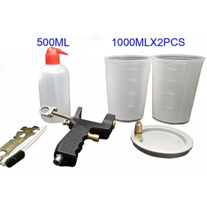 ZY8037/S2014 Portable Gel Coat Spray Gun 5.0mm Glass Glue Special Sprayable Epoxy Resin FRP Resin Hopper /Glue Spray Gun