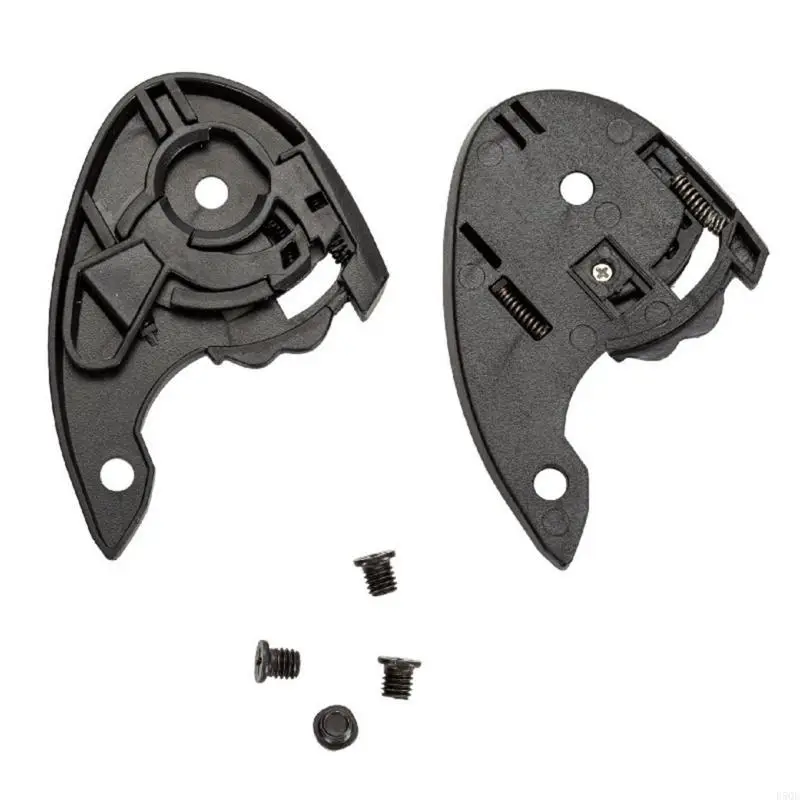 

1 Pair Motorbike Helmets Visors Base Plate Lens Holders For SHAFT 551 Helmets Lens Fixing Base