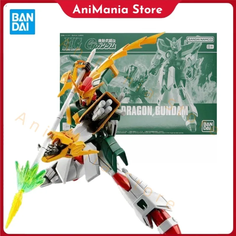 

Bandai Genuine HGUC PB LIMITED GF13-011NC DRAGON GUNDAM Anime Action Figure Robot Collectible Assembly Model Toys Gift Children