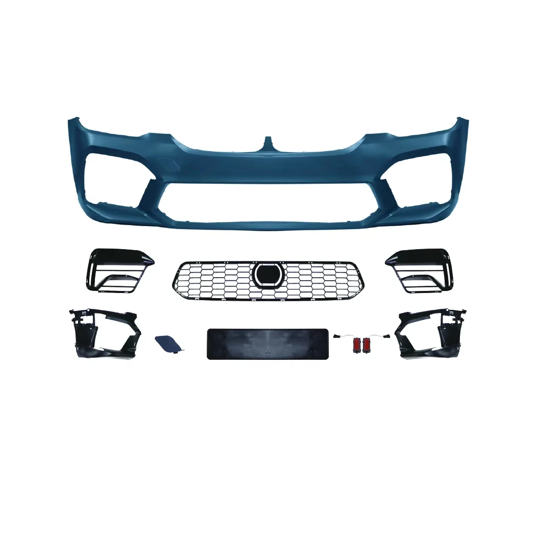 

Factory Hot Selling For G30 Upgrade LCI M5 Facelifts Bodykit Car Bumpers for 5 Series G30 G38 Body Kit with Headlight Fr