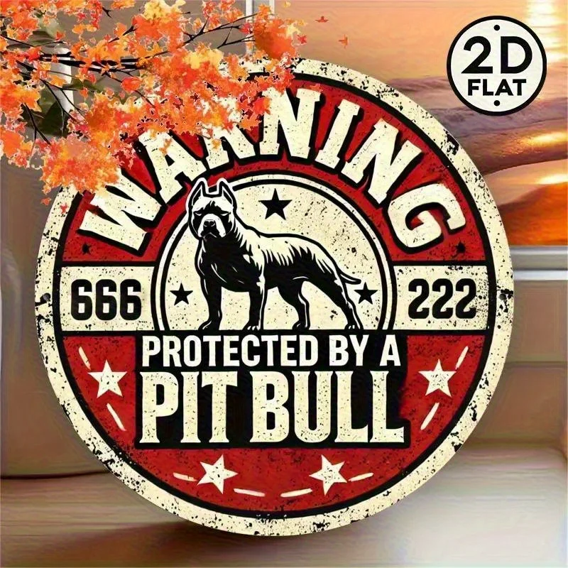 2D Flat-1pc Vintage Metal Wall Decor Plate |8.0inch x 8.0inch