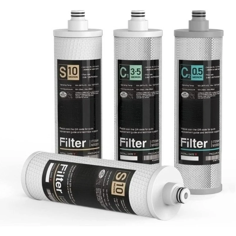 

M3005 Replacement Filter Cartridge 4 Pack for Under Sink Water Filtration System