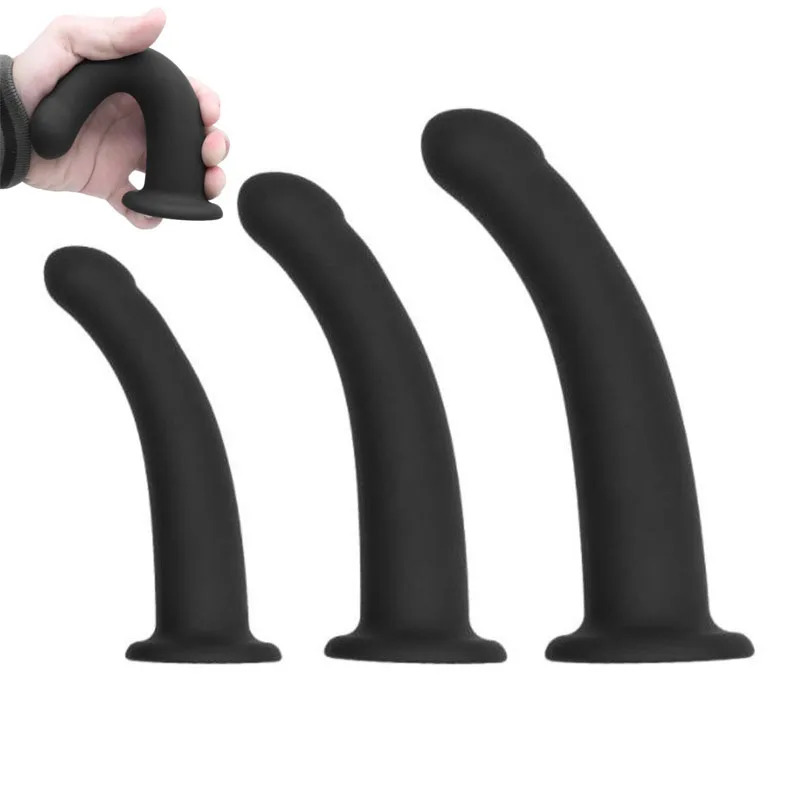 

Anal Plugs Anal Butt Plug Elbow Dildos with Strong Suction Cup Female Masturbation Tool 3 Sizes Sex Toys for Couple Adult Toys