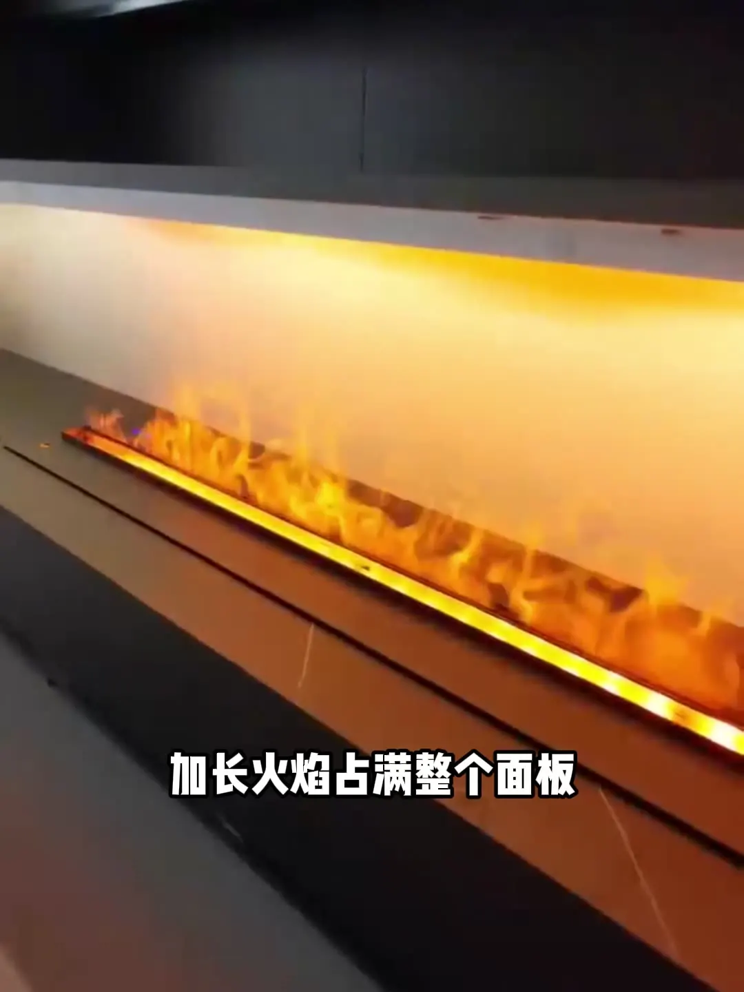 2025 Upgraded Mist Fireplace Ultrasonic Humidifier - Safe Energy-Saving Quiet Operation, 7-Color LED Lighting, Touch Control for