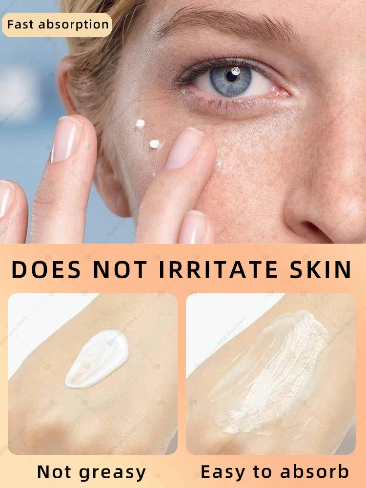 Help improve dark circles,Eye Cream With Hyaluronic Acid and Collagen for All Skin Types