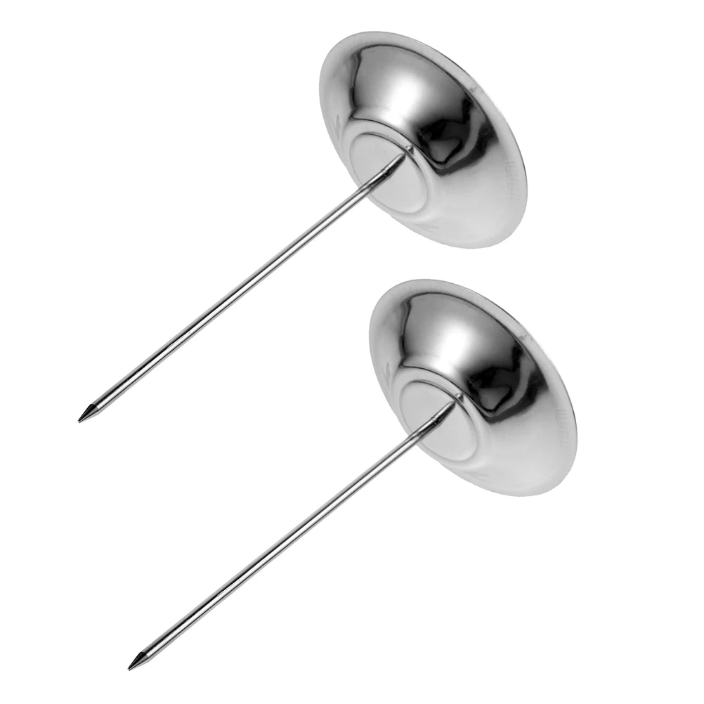 

2Pcs Stainless Memo For Desk Receipt Check Organizer Bill Fork Memo Holder Check Holder For Office Kitchen Restaurant