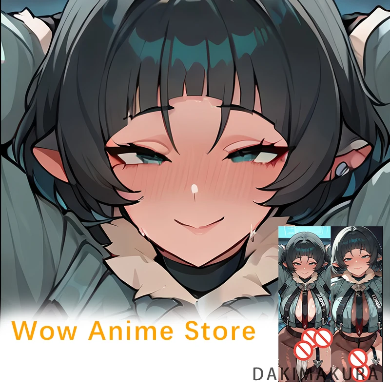 جين دو زينليس زون زيرو Nsfw فوتا أنيمي كيس وسادة غطاء على الوجهين طباعة Dakimakura وسادة للجسم بالحجم الطبيعي