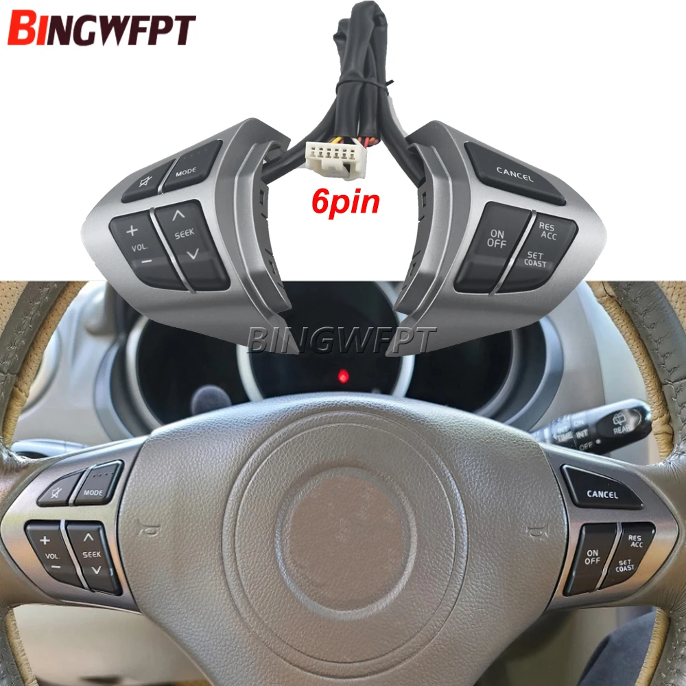 Cruise Control Button For Suzuki Grand Vitara 2006 2007 1.6 MT 3-door edition Control Audio Volume Switches