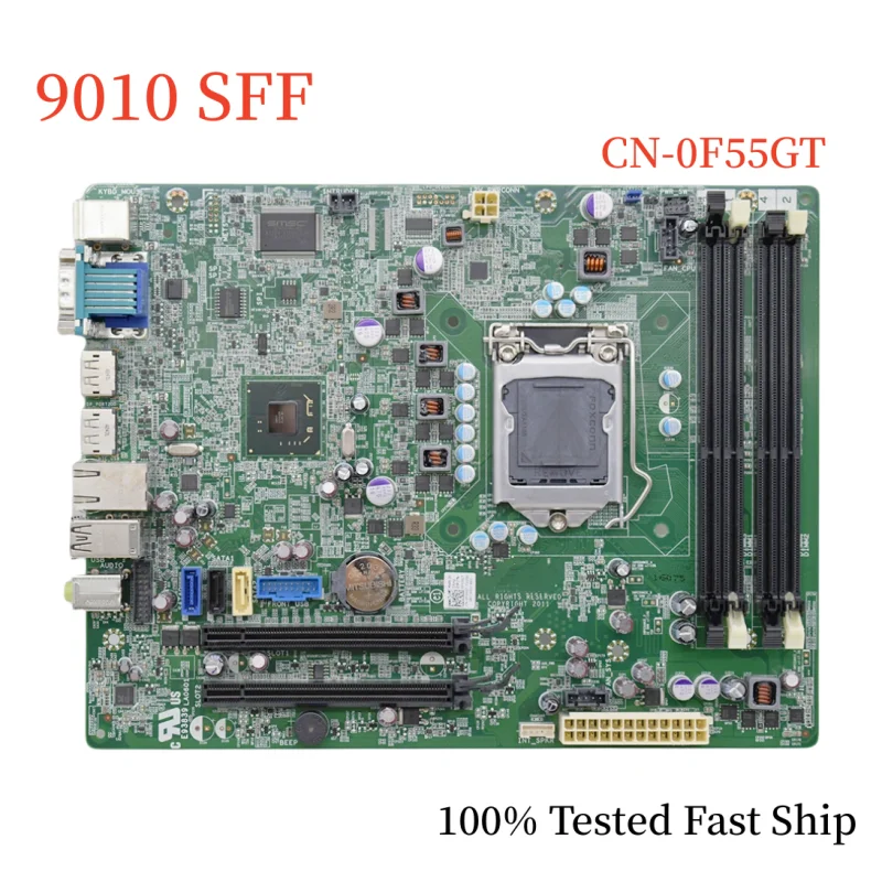 

Оригинальная материнская плата для DELL Optiplex 9010 CN-0F55GT 0F55GT F55GT LGA 1150 DDR3, 100% протестирована, быстрая доставка