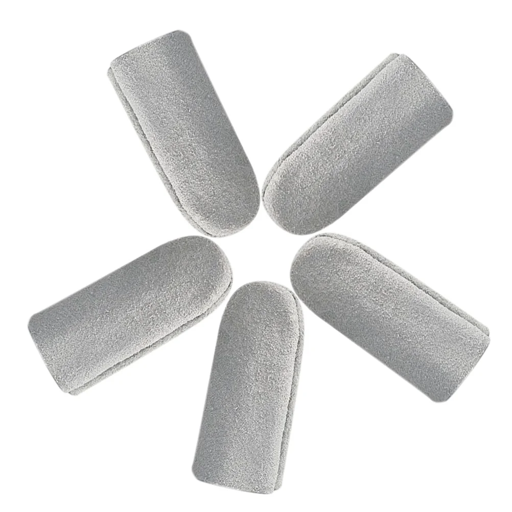

5pcs Thimble for Hand Sewing Felt Tools Finger Guards Knitting Covers Sewing Accessories Portable Store