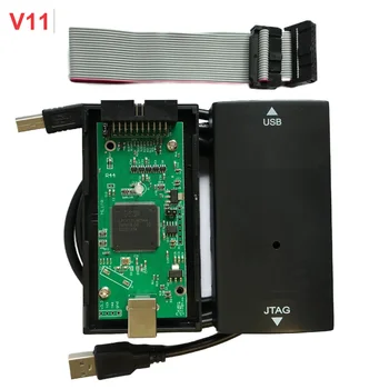 Voor J-LINK Jlink V11 J Link V11 Stm32 Emulator Debugger Jtag Swd Programmeur Arm Mcu Debug Tool Ondersteuning V8 V9 V10 Hoge Snelheid