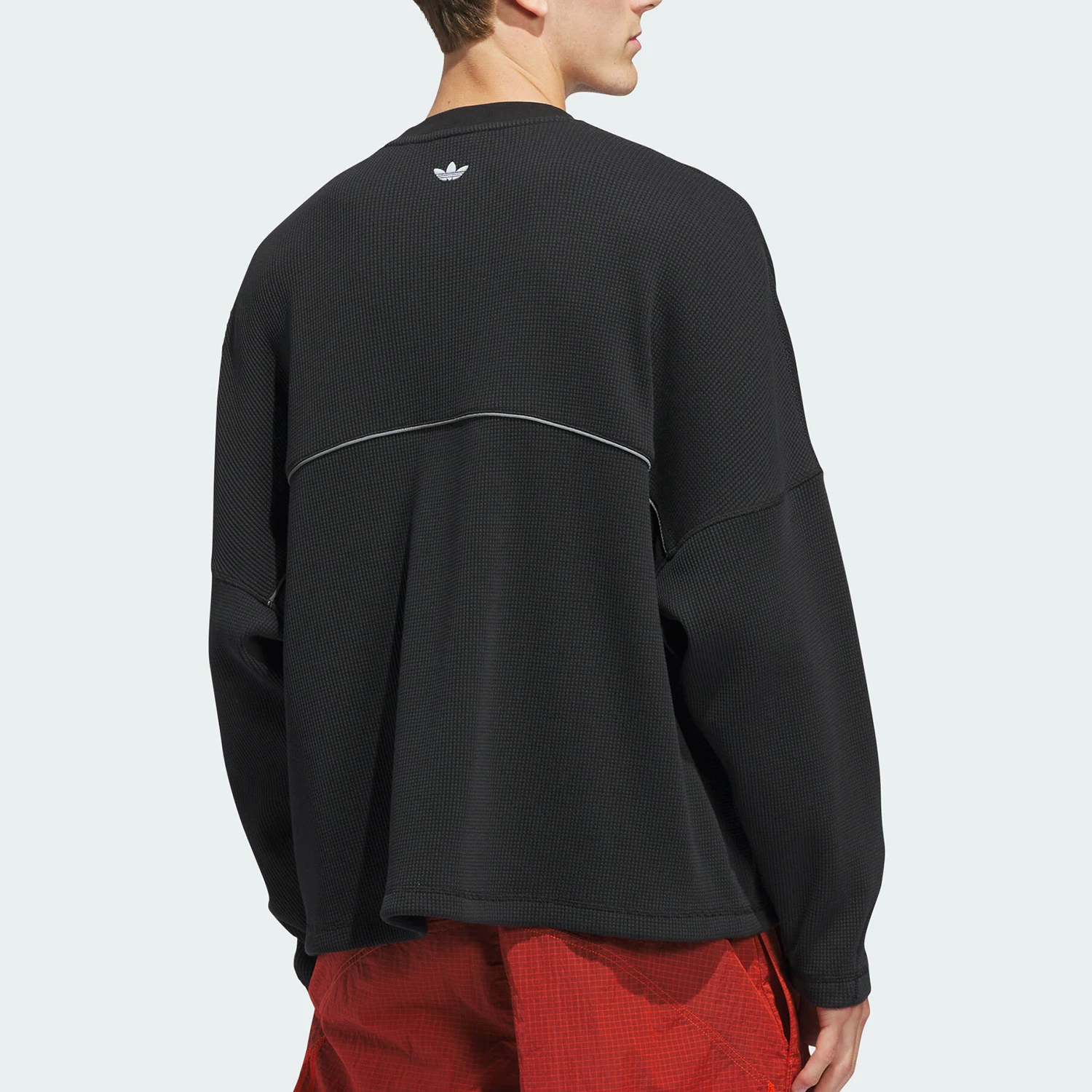 Adidas genuine clover spring men's loose and simple long sleeved T-shirt KA9335
