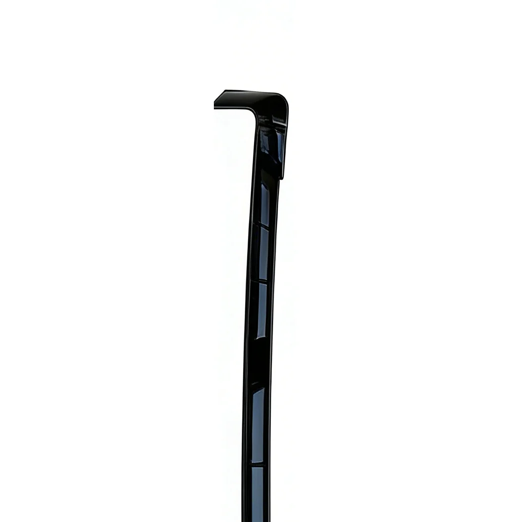 New  V  Rear Bumper Cover Black ABS Material Clip-on Replacement with Clips for Automobile Part