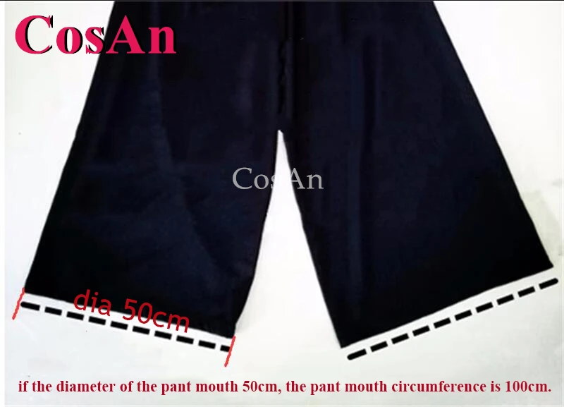 CosAn الأحمر الأزرق مزيج AUS نمط شبح الرقص السراويل ملبورن خلط السراويل جرس قيعان مشرق تأثير عاكس بنطلون