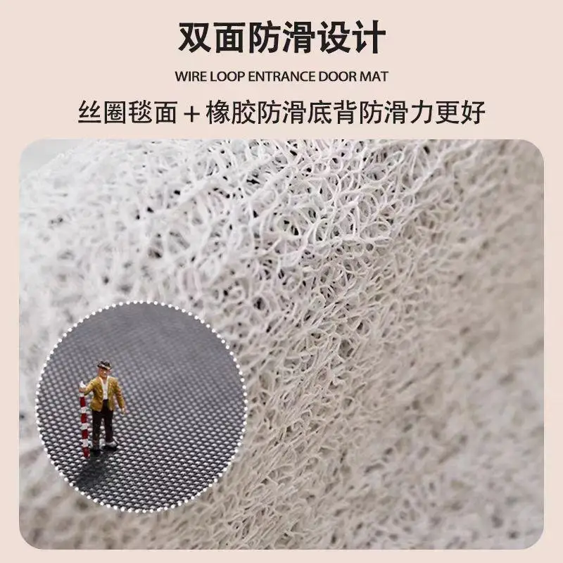 Cute Miffy Floor Mat Dust Removal and Easy Cleaning Entrance Floor Mat Bedroom Living Room Entrance Floor Mat Christmas Gift