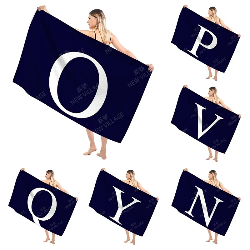 Bathroom Bath towel for adults sauna Large beach towel Gym towel Large hotel woman shower quick drying microfiber simple letter