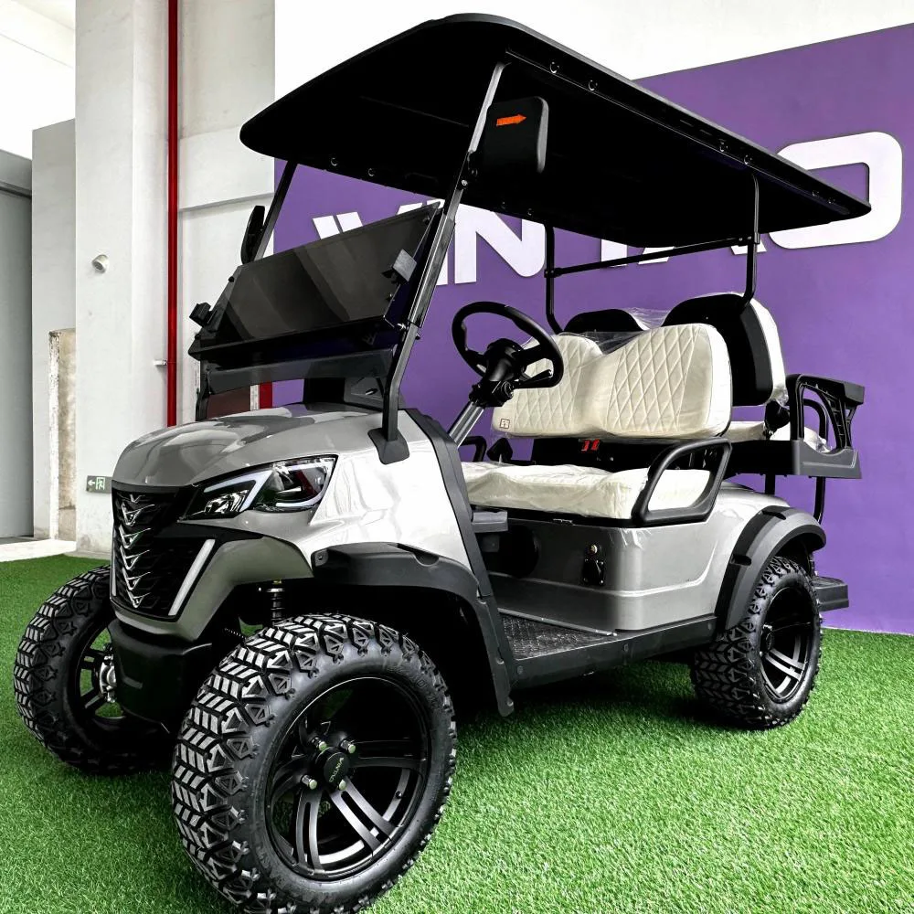 Il Design di lusso della fabbrica cinese ha sollevato i carrelli da Golf a 4 posti 7500W 72V batteria al litio Golf Car Utility Hunting Electric