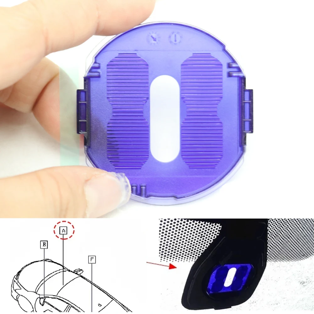 Front Windshield Windscreen Humidity Rain Light Sensor With ADH Pad For Mitsubishi Outlander Montero Sport Lancer EVO ASX L200