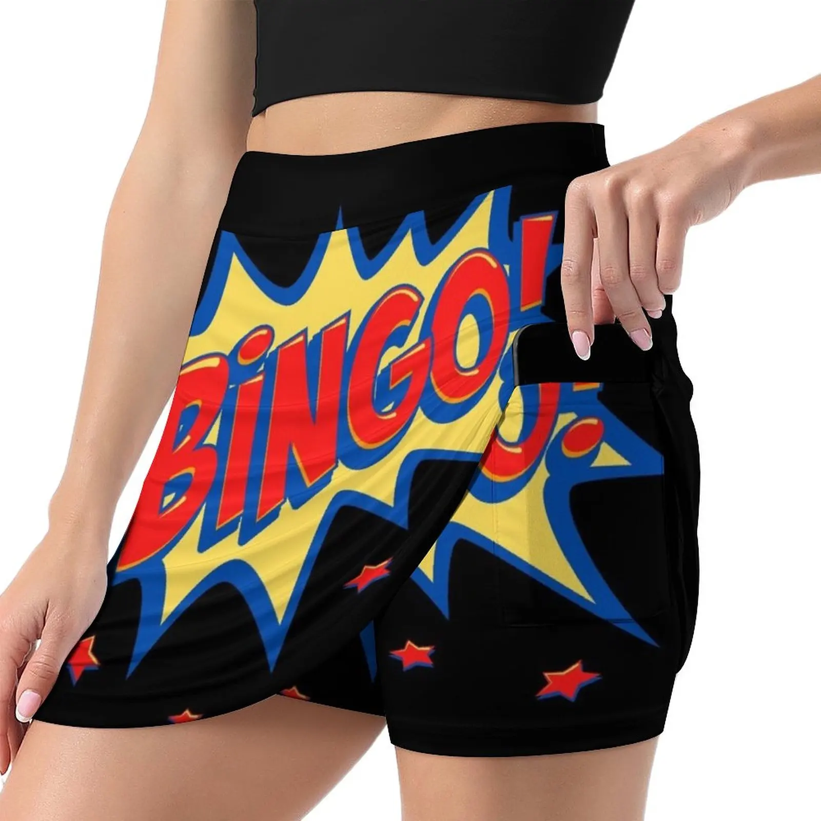 Best play BINGO Mini Skirt skirt for woman korean style