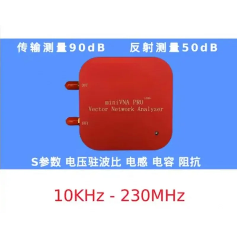 MiniVNA VNA PRO 1300 1KHz To 1.3GHz Analyzer (Main Unit) For RFID NFC 13.56MHz Card Reader Antenna Matching