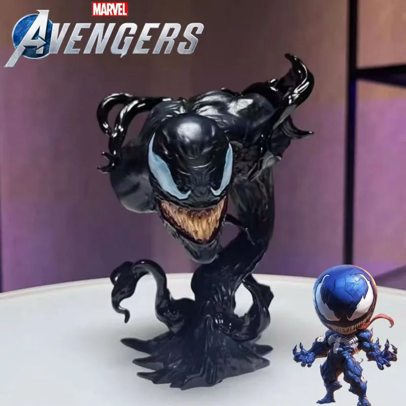 

Marvel Venom Children's New Creative Cartoon Animation PeripheralsDesktop Car DollsFigure Model OrnamentsCollectible Toys Gifts