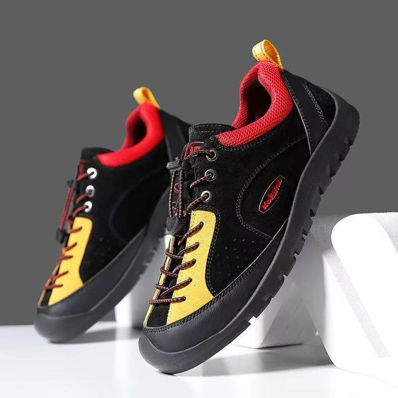 

Men's Mountaineering Hiking Shoes Walking Breathable Outdoor Sneakers Training Sneakers Climbing Cross Country Jogging Shoes