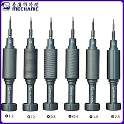 Tools MECHANIC 6in1 IShell MAX Mortar Mini Precision Screwdriver Set Blossom Cross for IPhone Disassembly Phone Repair Tools Set