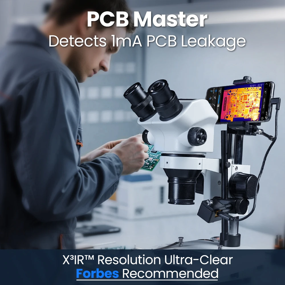 Thermal Master P3 Thermal Imaging Camera 512*384 X³IR Resolution 600℃ High Temp Range For IPhone & Android Phone Thermal Camera