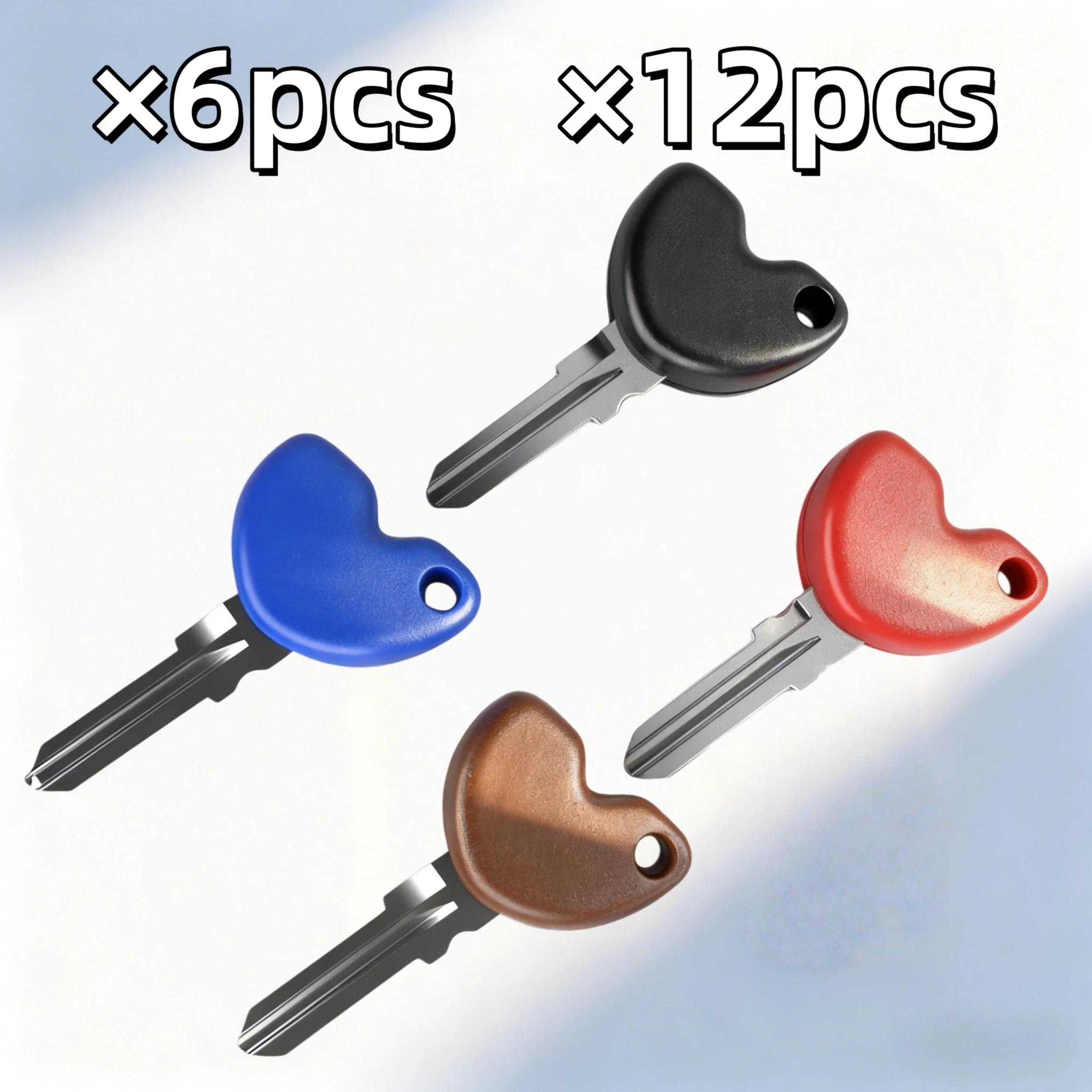 

Набор из 6 или 12 заготовок необработанных ключей для мотоциклов Vespa Piaggio 3VTE 125 250 300 GTV VESPA LXV150 GTV250 GTS GTS250 GTS300795