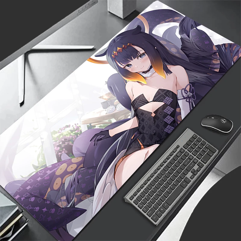 

Mousepad Pattern Pad Rubber Mouse Pad PC Accessories Desk Mat Hololive La Darknesss Non Slip Office Table Mat Gamer Keyboard Pad