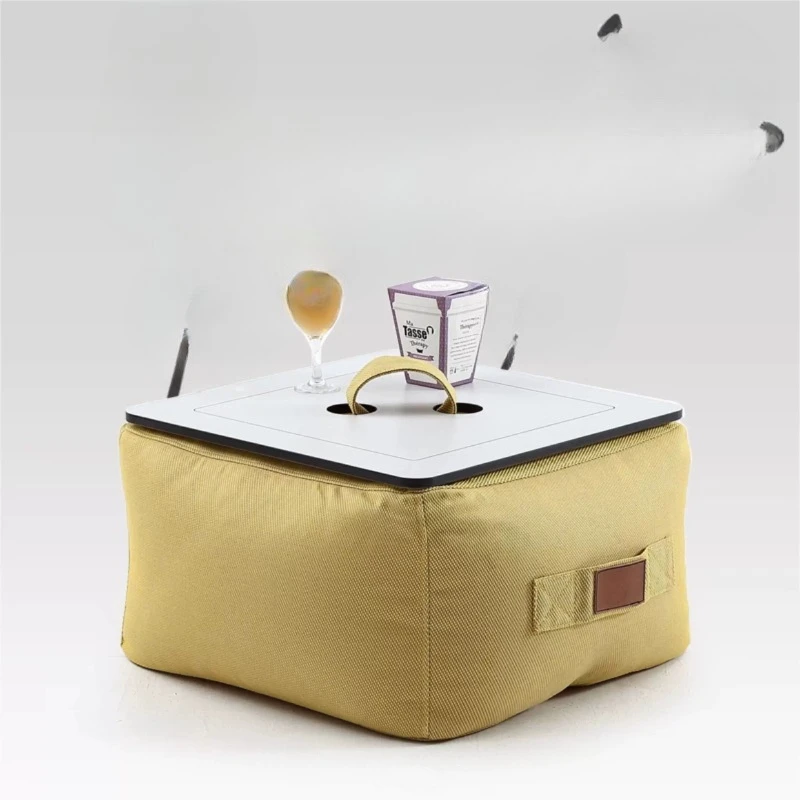 Lazy sofa, bean bag stool coffee table