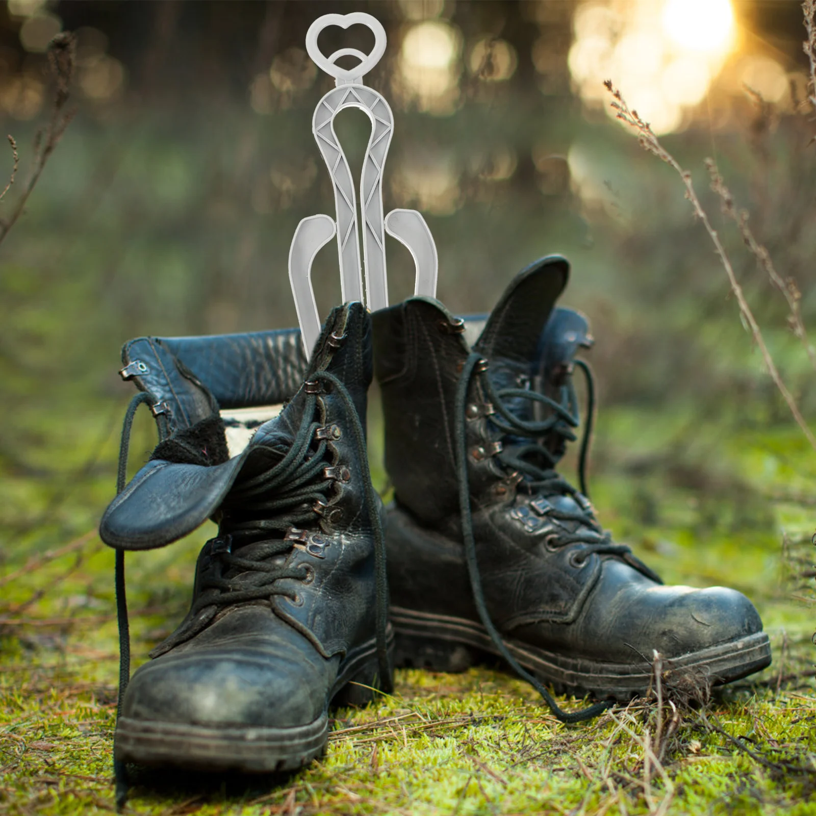 5pcs Foldable Shoe Shaper Rack For Long Middle Boots Space Saving Boot Holder Inserts, Plastic Shoe Stretcher, Adjustable Boot