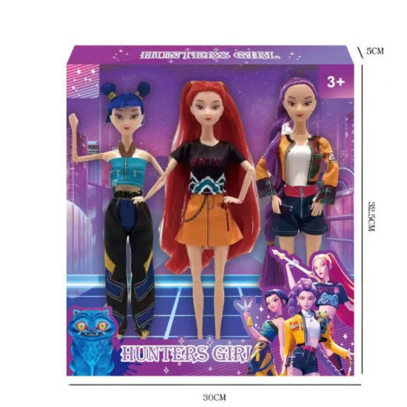 

2027New HOT NEW Anime KPop Demon Hunters Doll Vinyl Toy Rumi Mira zoi Character vinyl mask figurine Birthday Gift Fan Club Gifts