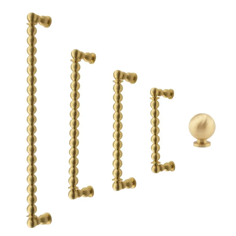 Door Handle Brass Cabinet Handle Creative Luxurious Drawer Knob Antique Copper Furniture Hardware Shoe Cabinet