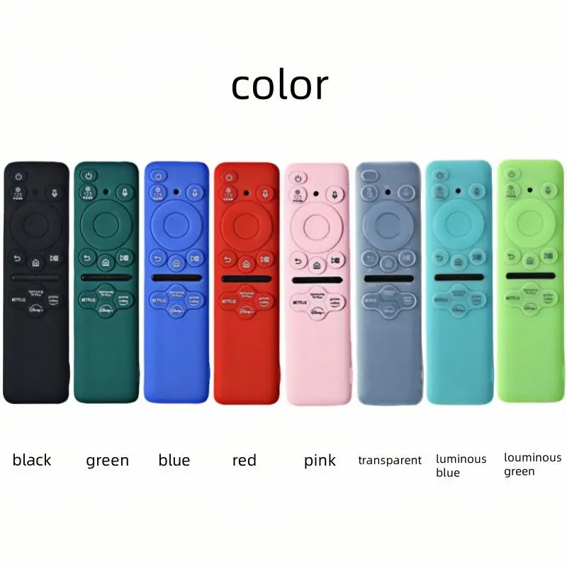 1 Piece Thickened Shookproof Remote Control Sleeve Silicone Anti-fall Remote Control Case For  BN59-01432AJBD